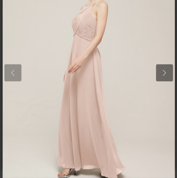 AW Aderes Bridesmaid Prom Formal Special Occasion Wedding Guest Dress, Pink, 8 - Picture 3 of 11